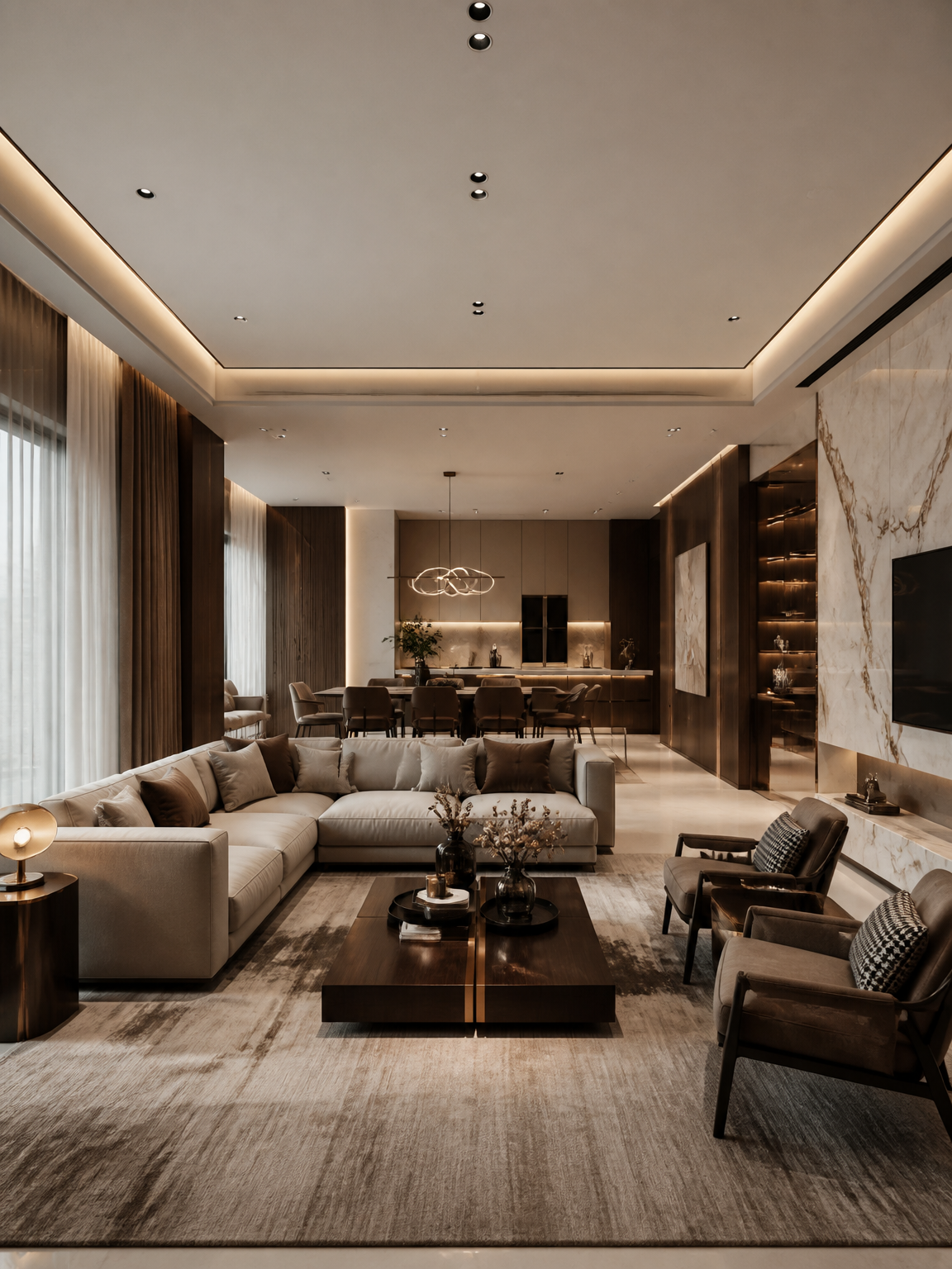 Contemporary Living Spaces