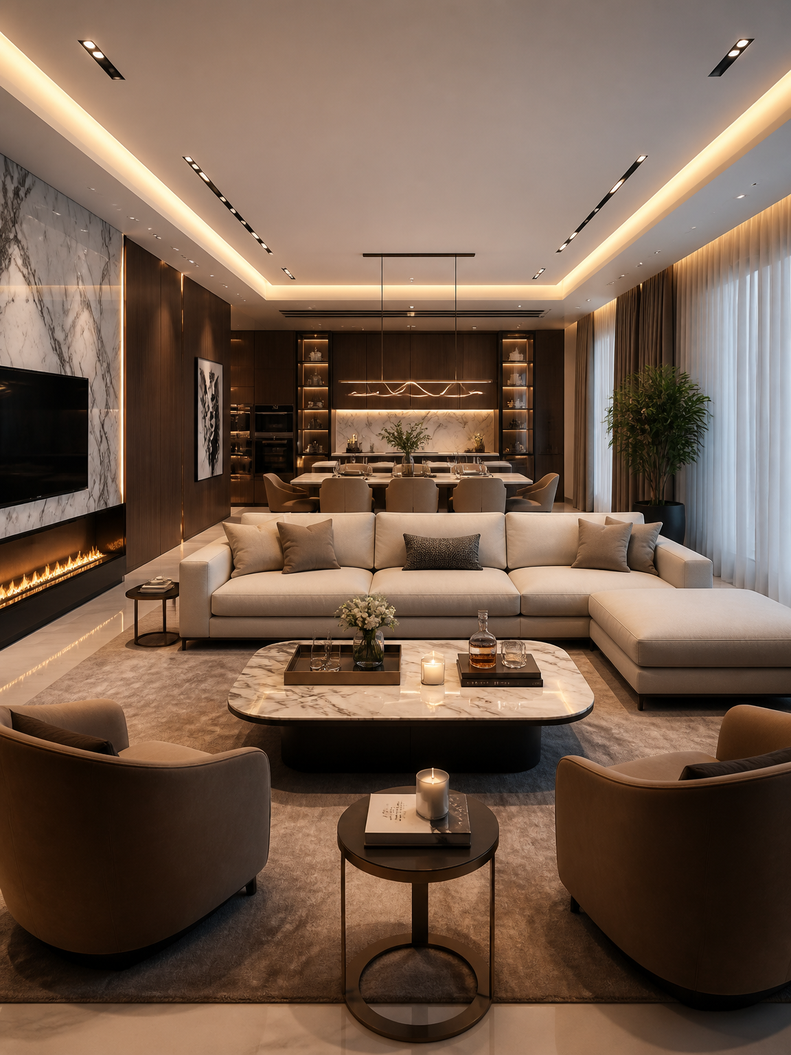 Contemporary Living Spaces — view 3